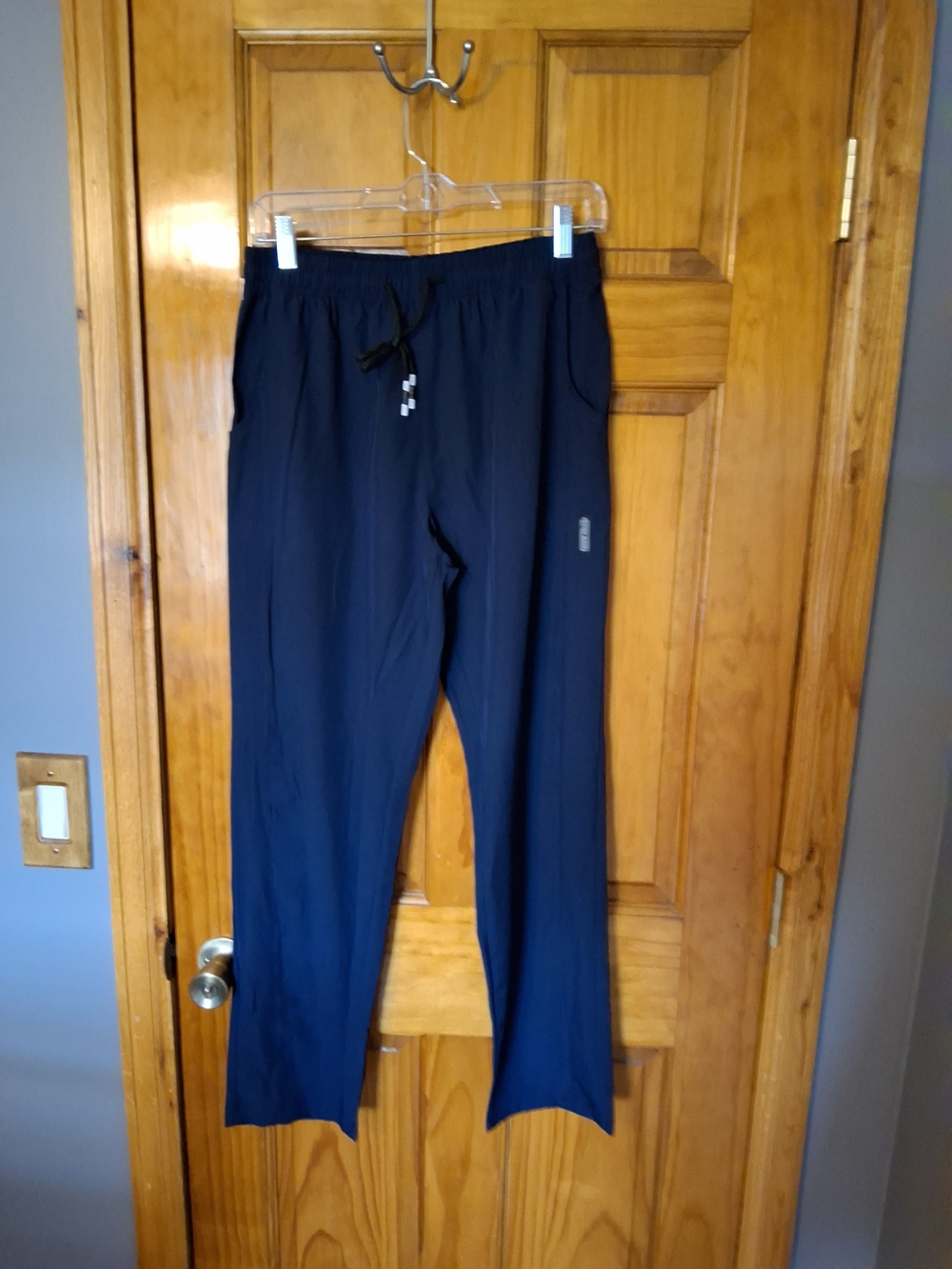 Men's Blue Performance Drawstring Joggers